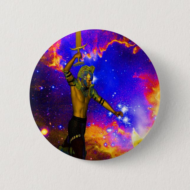 Star Creator Pinback Button (Front)