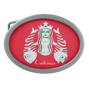 Star-Crown Queen Mermaid Thunder_Cove Belt Buckle