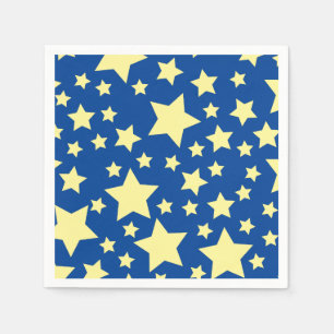 Star Cute Kid's Birthday Party Space Napkins