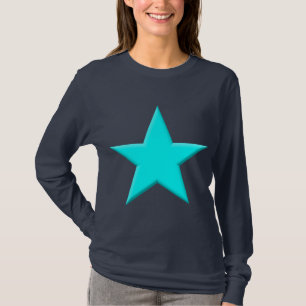 Star - Cyan T-Shirt