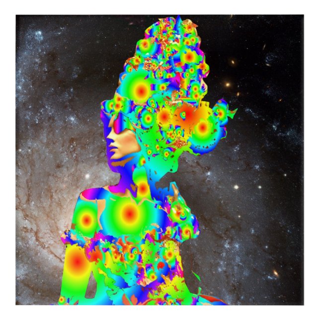 Star Dance  Acrylic Print (Front)