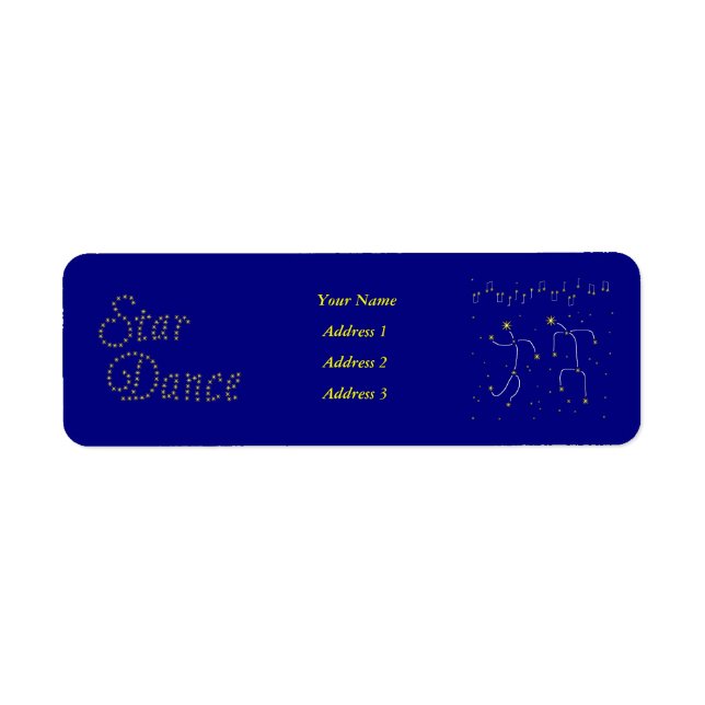 Star Dance Label (Front)