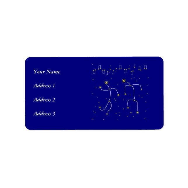 Star Dance Label (Front)