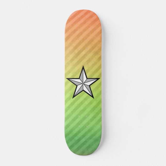 Star design skateboard (Front)
