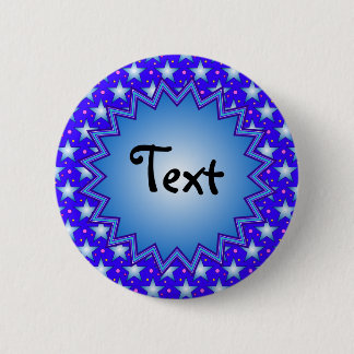 Star Design Template Pinback Button