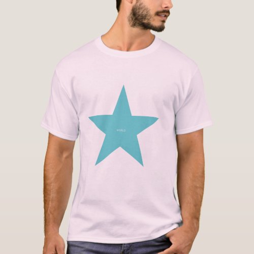 Star design tshirt 