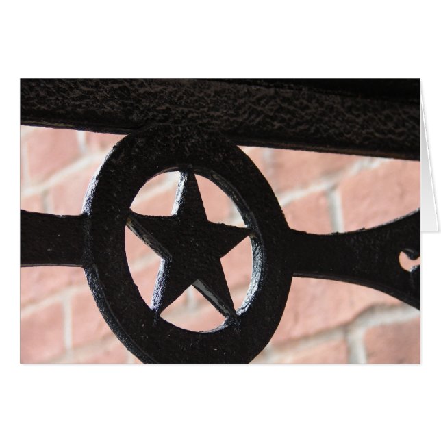 Star Detail All Occasions  Cards (Front Horizontal)