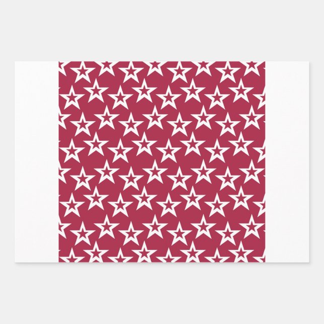 Star Doll Party Wrapping Paper (Front 3)