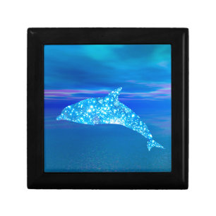 Star Dolphin Jewelry Box