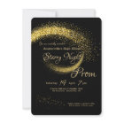 Star Dust Prom Invitation