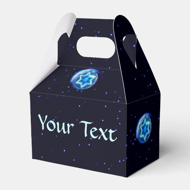 Star Encircled Favor Boxes (Front Side)