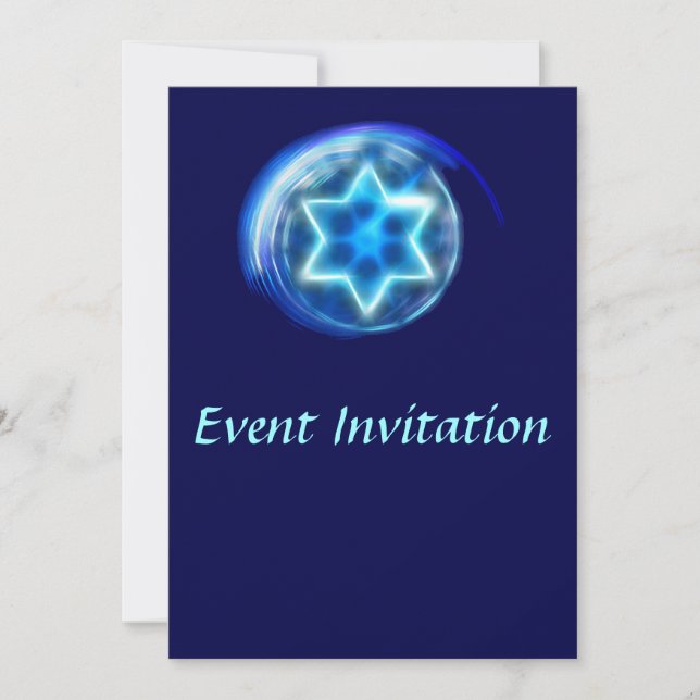 Star Encircled Invitation (Front)