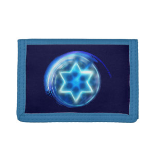 Star Encircled Tri-fold Wallet