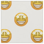 star eyes emoji fabric