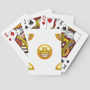 star eyes emoji poker cards