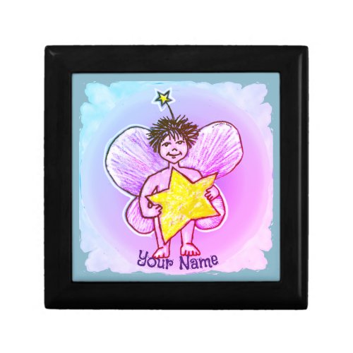 Star Fairy custom name Gift Box