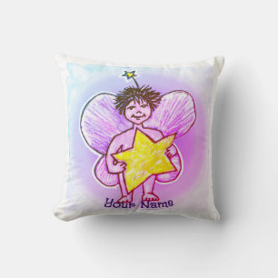 Star Fairy Throw Pillow