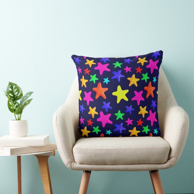 Star Fame 20x20 Throw Pillow (Chair)