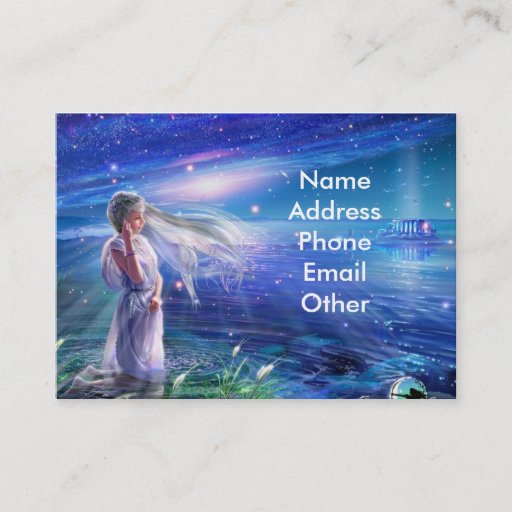 Customizable Star Fantasy Sky Business Cards
