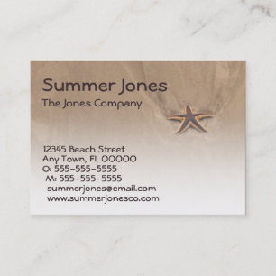 Star-filled Day Profile Card Template