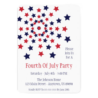 4th of july invite