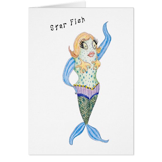 Star Fish-Card (Front)
