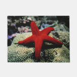 Star Fish | Red Sea Doormat at Zazzle