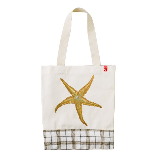 Star Fish Tote Bag (Back)