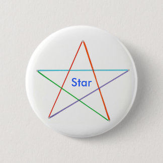 Star - five colored rainbow star reward buttons
