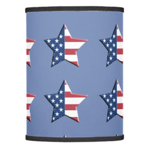 STAR FLAGS LAMP SHADE