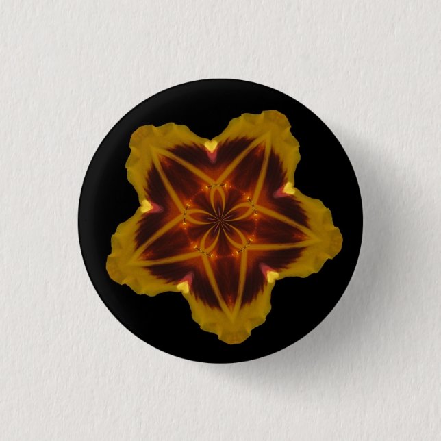 Star Flower Button (Front)