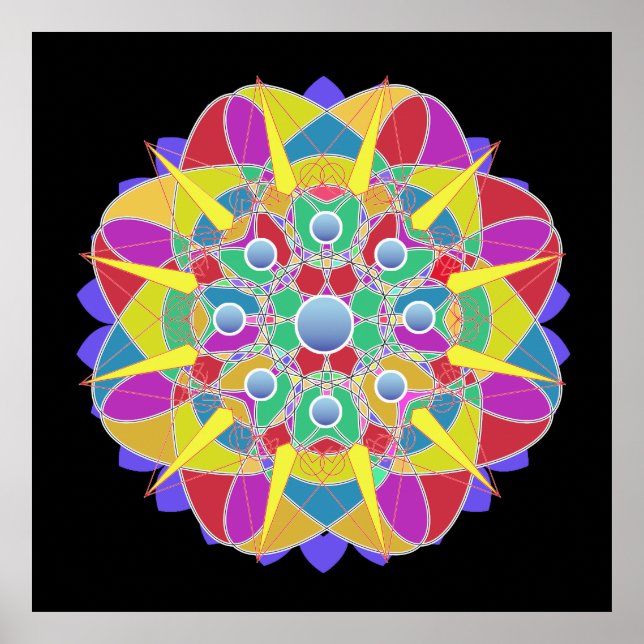 Star Flower Poster (Front)