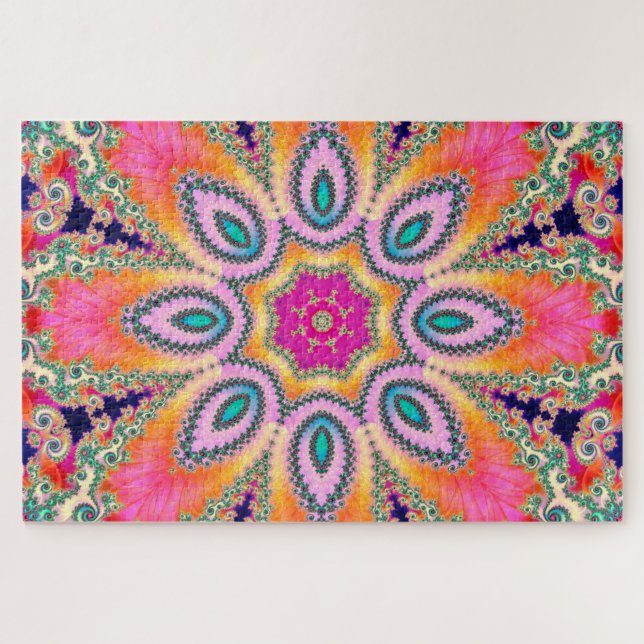 star flower puzzle  (Horizontal)