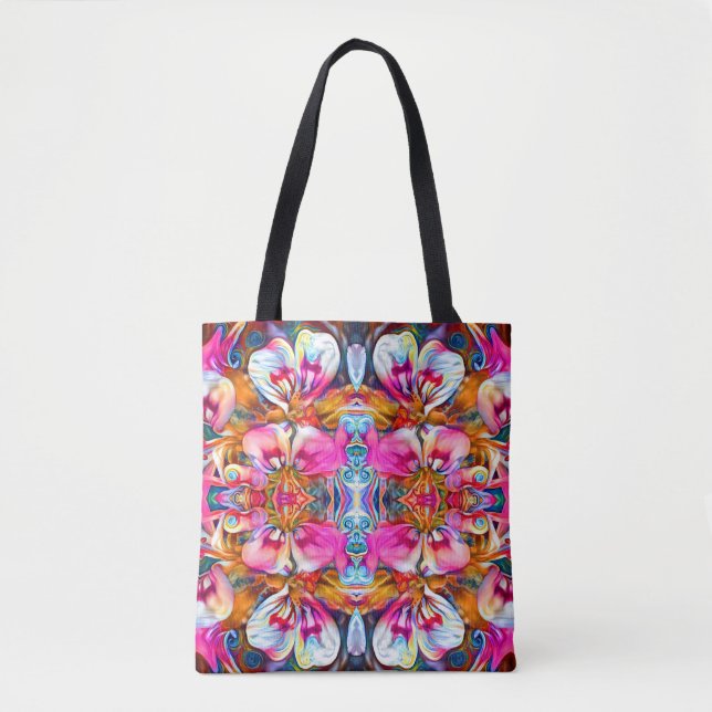 Star Flower Tote Bag (Front)