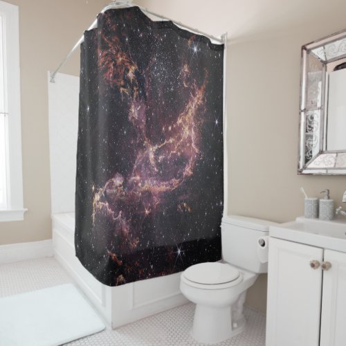 Star Forming Region NGC 346 Shower Curtain