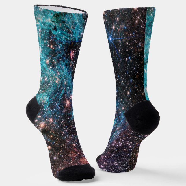 Star Forming Region Sagittarius C Socks (Angled)