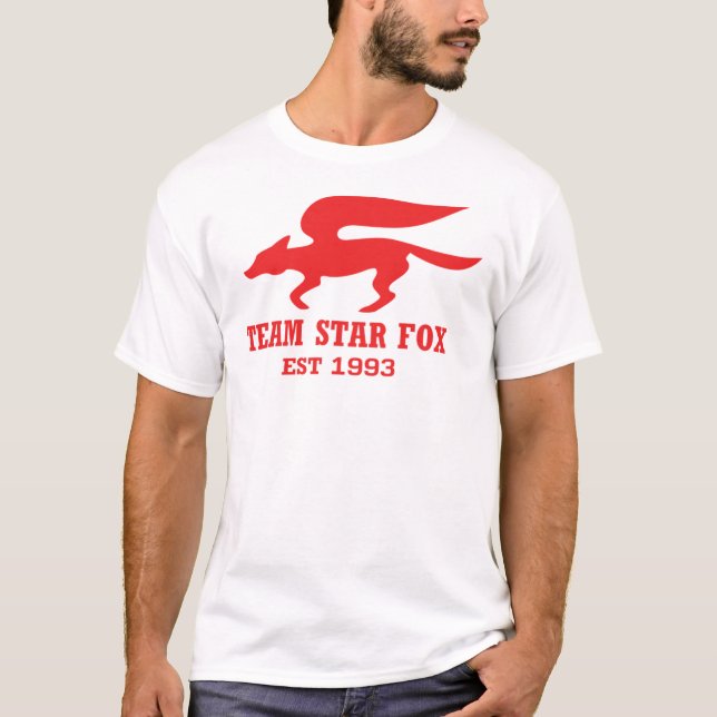 Star Fox Emblem Red Essential T-Shirt (Front)