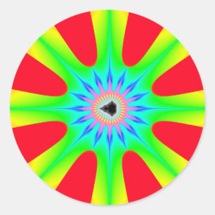 Star - Fractal Sticker