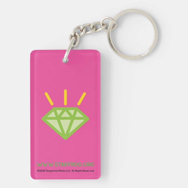 STAR*FROG™ Gem Keychain (Back)