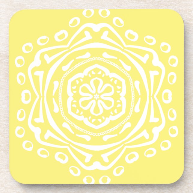Star Fruit Beverage Coaster (Front)