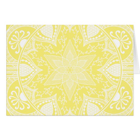 Star Fruit Mandala Cards (Front Horizontal)