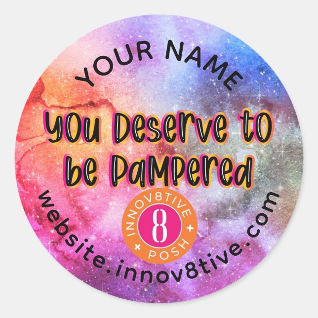 Star Galaxy Innov8tive Posh label (Front)