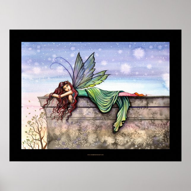 Star Gazer Fairy Poster by Molly Harrison (Front)