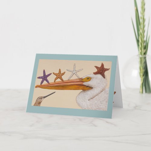 Star Gazer greeting card