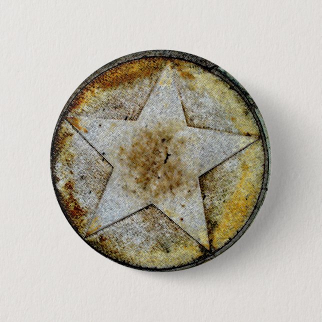 Star Gazer Pinback Button (Front)