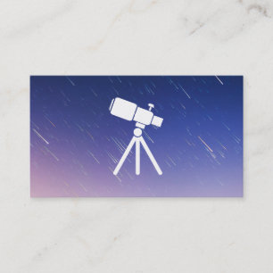 Star Gazer Telescope Business Card