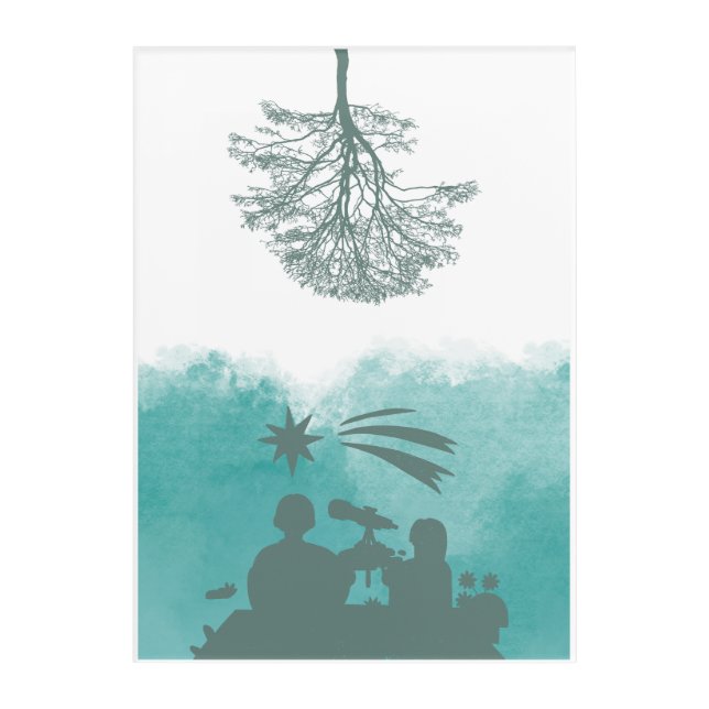 Star Gazing Acrylic Print (Front)