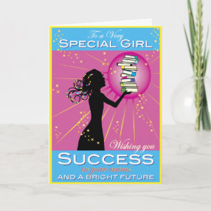 Star Girl Success Card