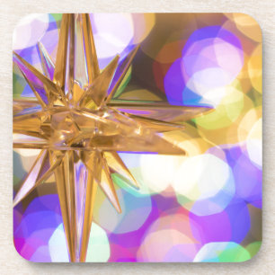 Star Glitter Beverage Coaster