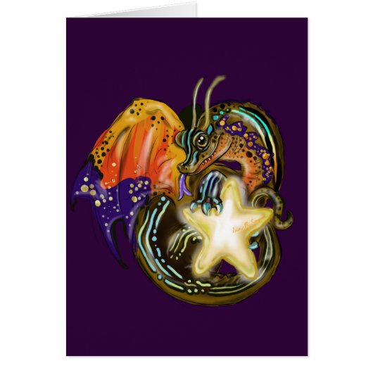 Star Glow Dragon Cards (Front)